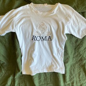 Vintage ROMA Embroidered Tee Shirt